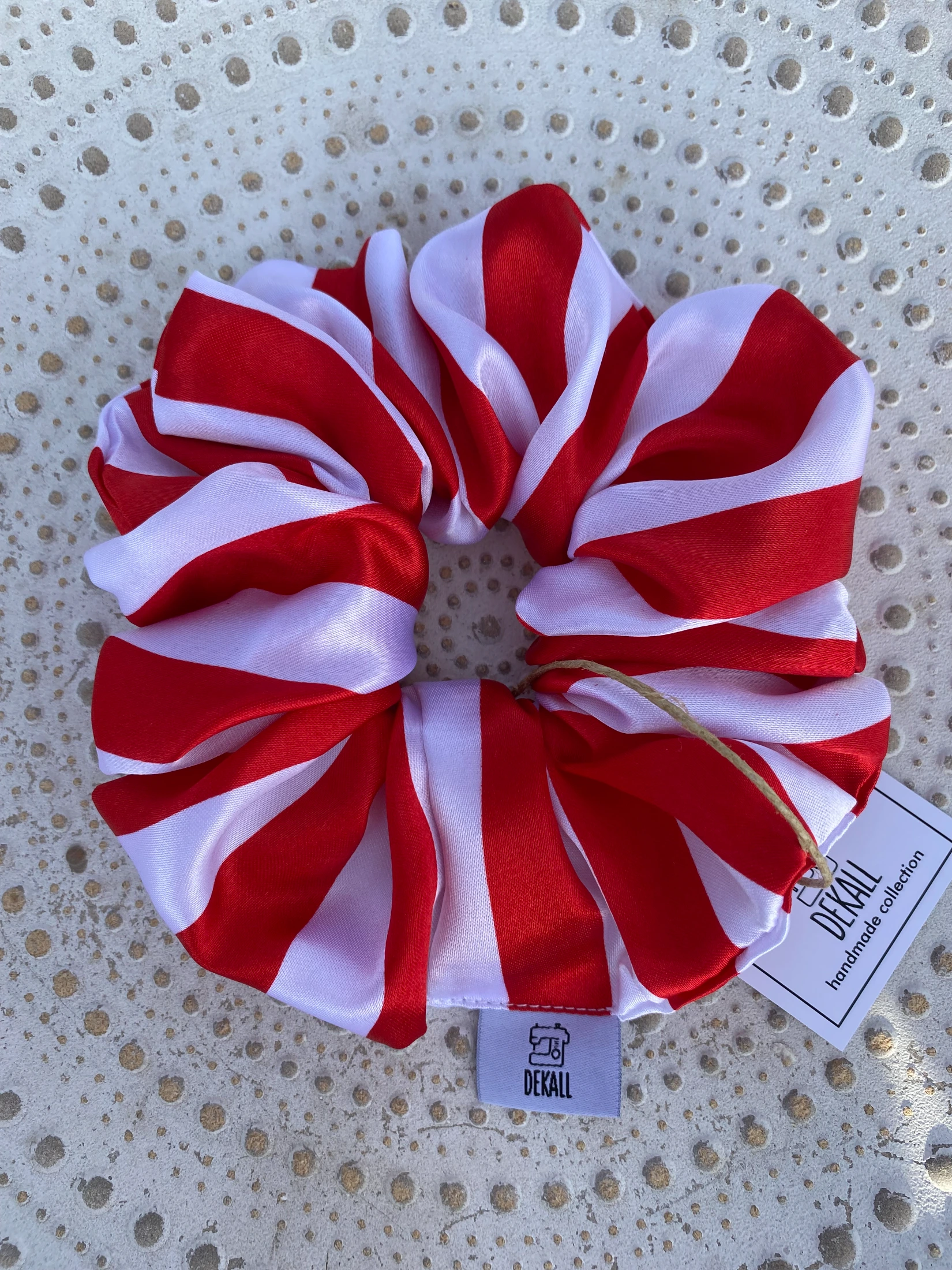 Scrunchie Candy Cane