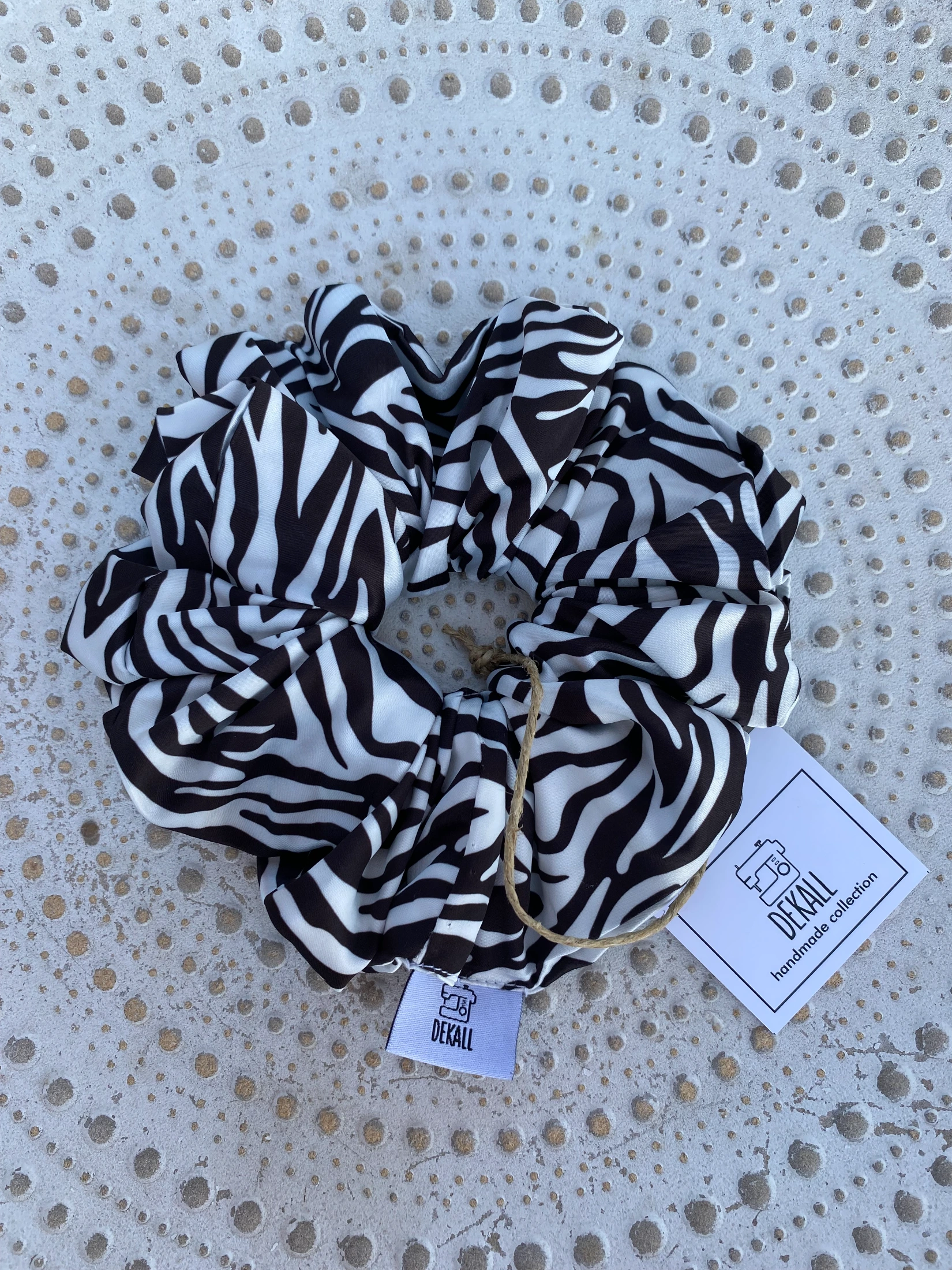 Scrunchie Zebra
