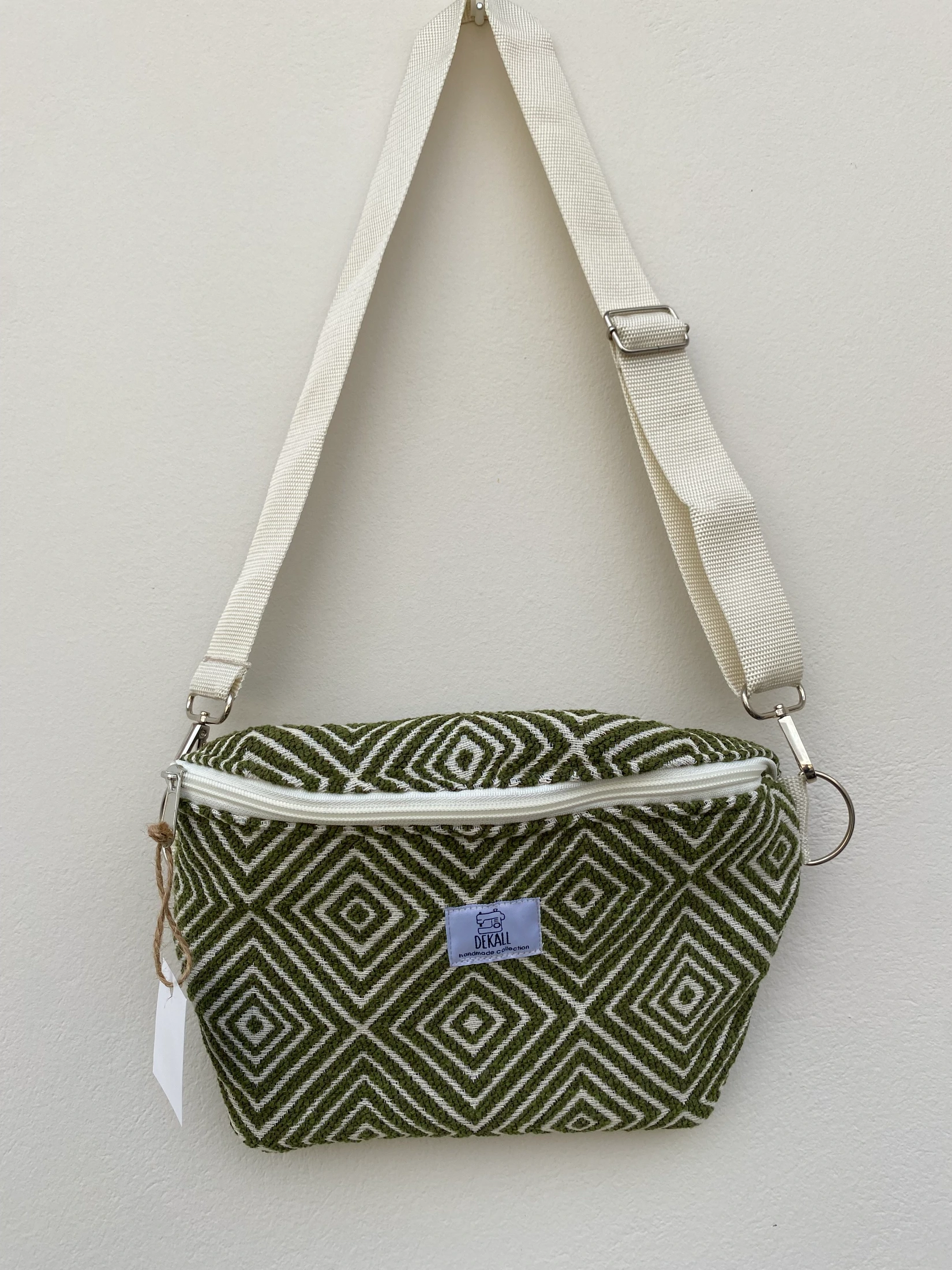 Βelt Bag Green Diamomd