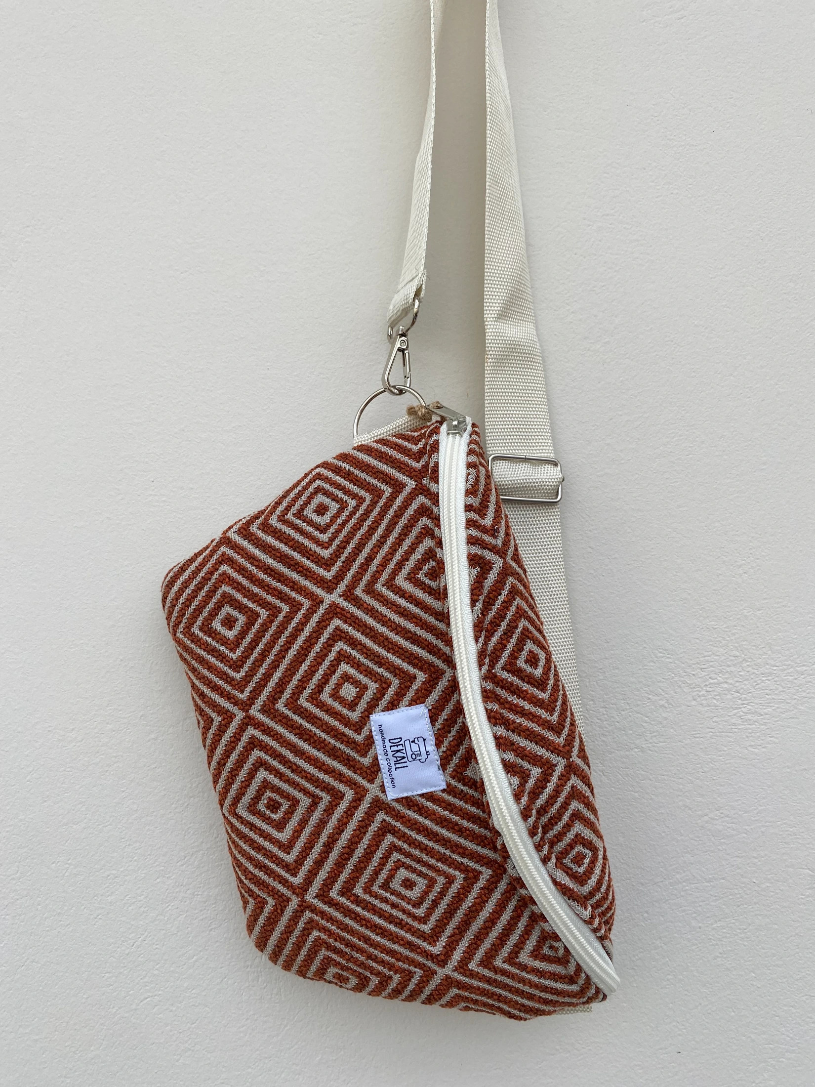 Belt Bag Terracotta Diamond - φωτογραφία 3