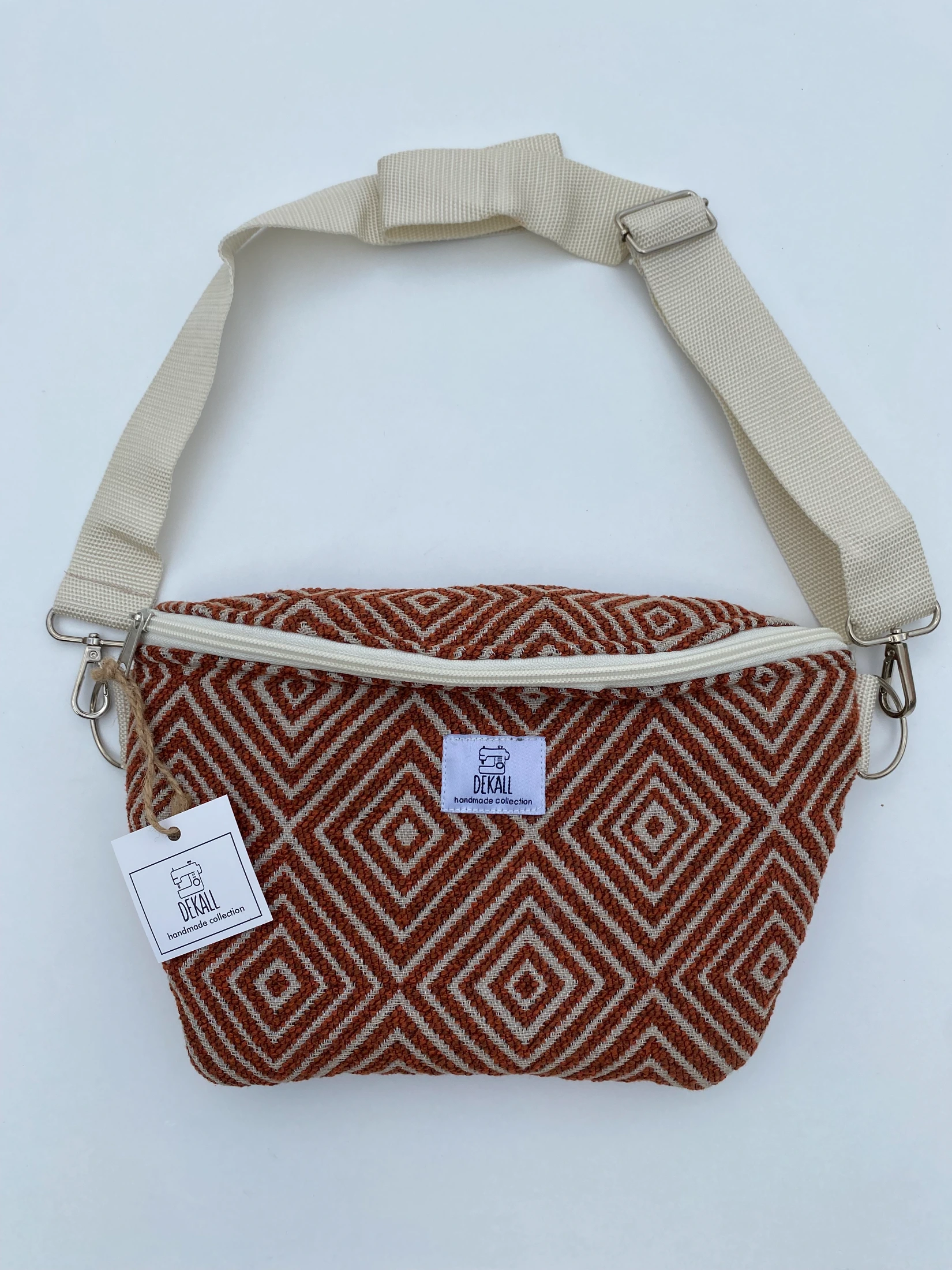 Belt Bag Terracotta Diamond